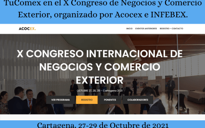 TuComex en el X Congreso Internacional de Negocios y Comercio Exterior