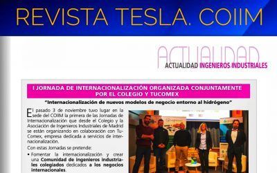 TuComex está presente en el nuevo número de la revista Tesla del COIIM