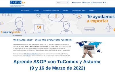 ¿Quieres aprender S&OP de la mano de TuComex y Asturex?