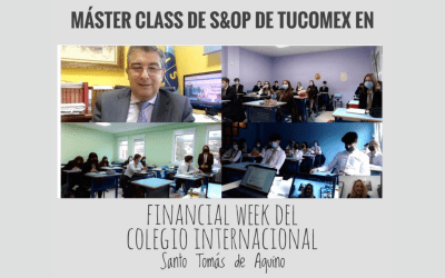 En la Financial Week del Colegio Internacional Santo Tomás de Aquino