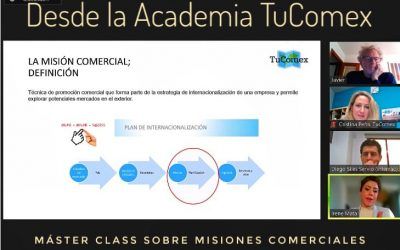 Misiones comerciales: Segunda Master Class en la Academia TuComex