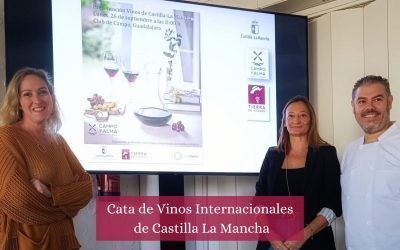 Cata de vinos internacionales de Castilla La Mancha en Guadalajara