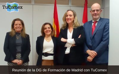 Reunión de la DG de Formación de Madrid con TuComex