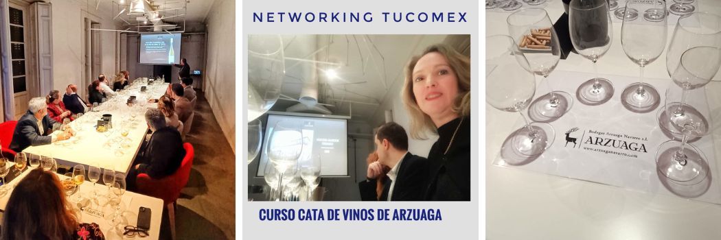 Gran cata de vinos de Arzuaga para los ponentes de TuComex - Algunos invitados - Neworking