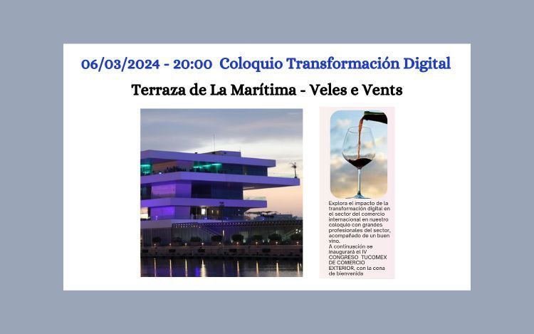Las espectaculares actividades del IV Congreso Internacional de TuComex en Valencia - Charla Coloquio
