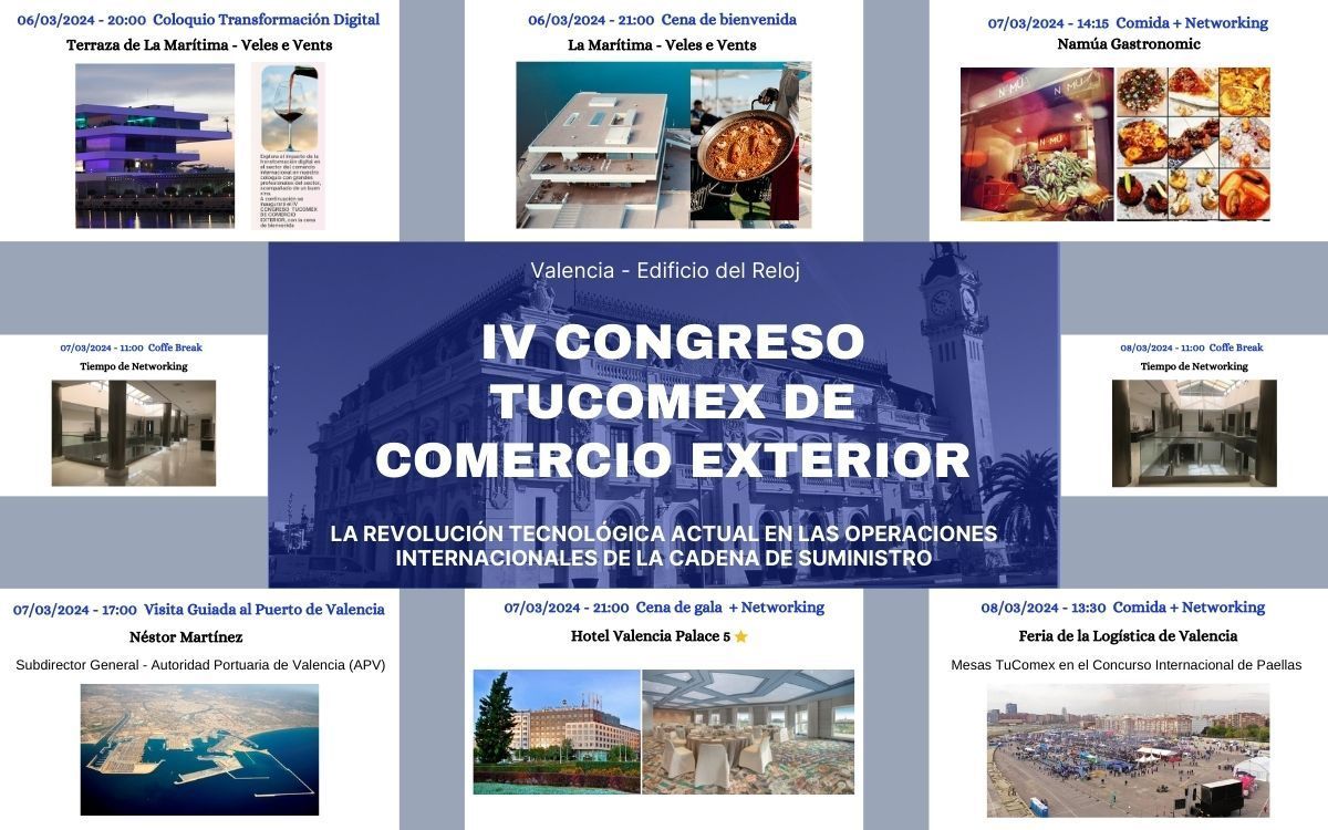 Las espectaculares actividades del IV Congreso Internacional de TuComex en Valencia