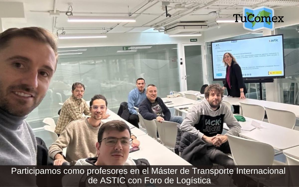 Participamos como profesores en el Máster de Transporte Internacional de ASTIC con Foro de Logística