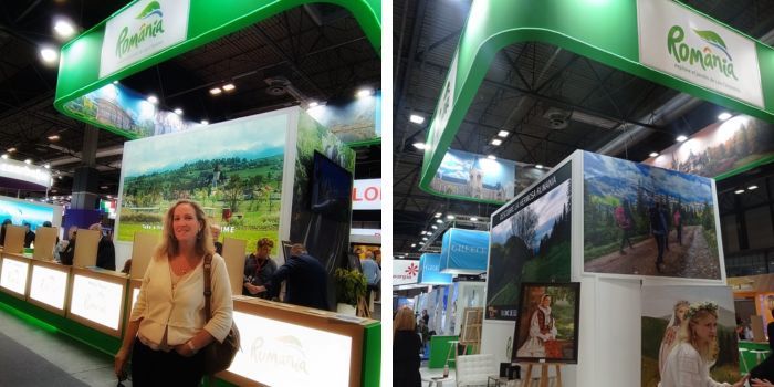 TuComex en la Feria Internacional del Turismo FITUR 2024 - Stand de Rumanía