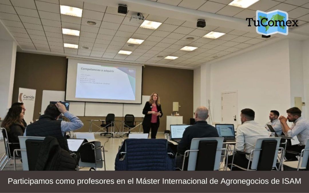 Participamos como profesores en el Máster Internacional de Agronegocios de ISAM