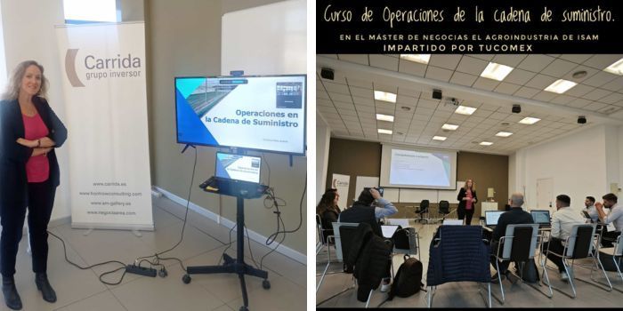 Participamos como profesores en el Máster Internacional de Agronegocios de ISAM - Curso