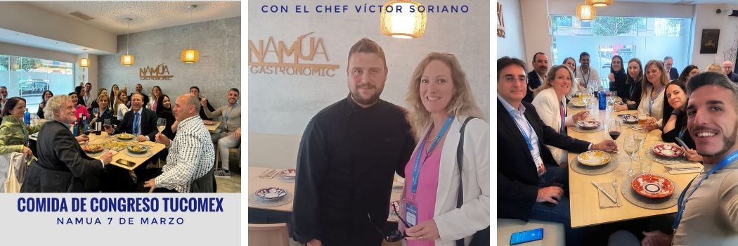 Repetimos el éxito en el IV Congreso Internacional TuComex - 1ª Jornada - Namúa Gastronomic