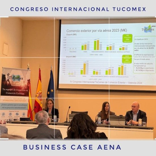 Repetimos el éxito en el IV Congreso Internacional TuComex - 2ª Jornada - Business case Aaena