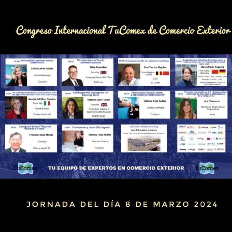 Repetimos el éxito en el IV Congreso Internacional TuComex - 2ª Jornada - Programa