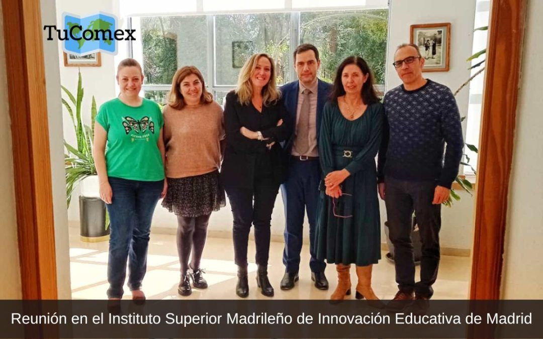 Reunión en el Instituto Superior Madrileño de Innovación Educativa