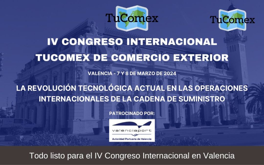 Todo listo para el IV Congreso Internacional en Valencia