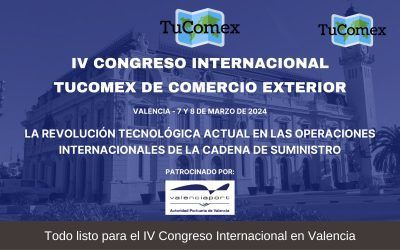 Todo listo para el IV Congreso Internacional en Valencia