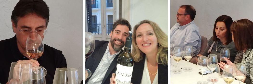 Exclusivo III Curso de cata de vinos de Arzuaga para la Comunidad TuComex - Catando vinos