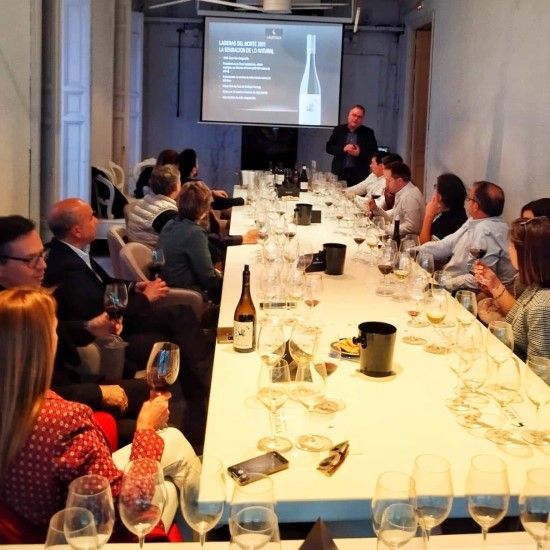 Exclusivo III Curso de cata de vinos de Arzuaga para la Comunidad TuComex - Explicaciones de Jesús Bernad