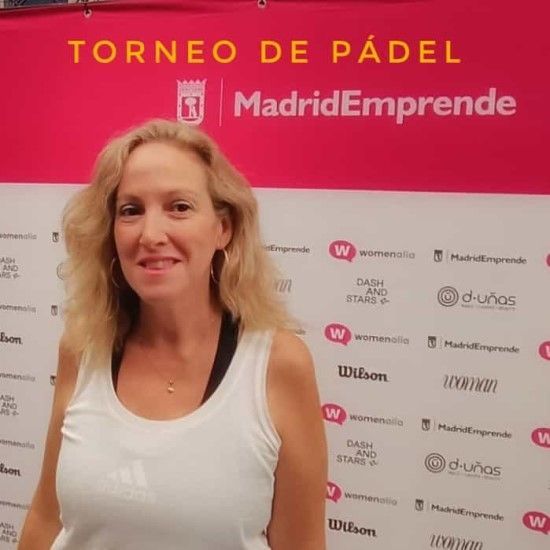 TuComex en el Womenalia Pádel Tour con Madrid Emprende - Cristina Peña