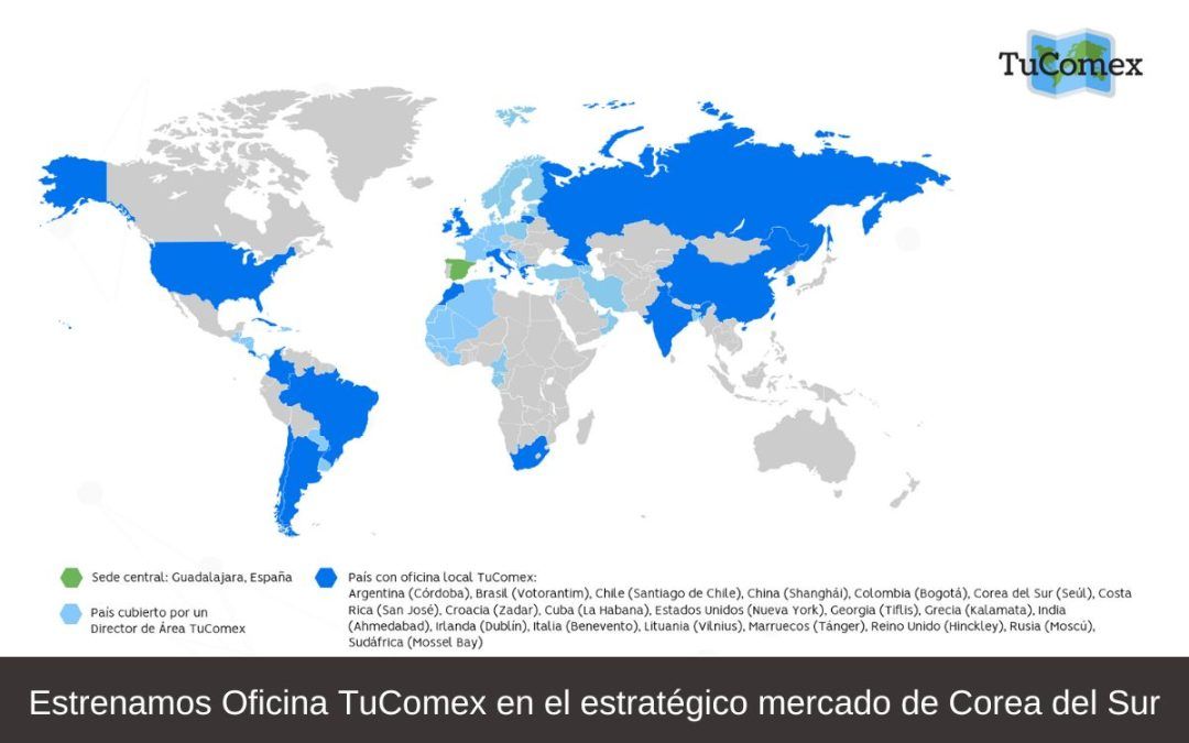 Estrenamos Oficina TuComex en el estratégico mercado de Corea del Sur