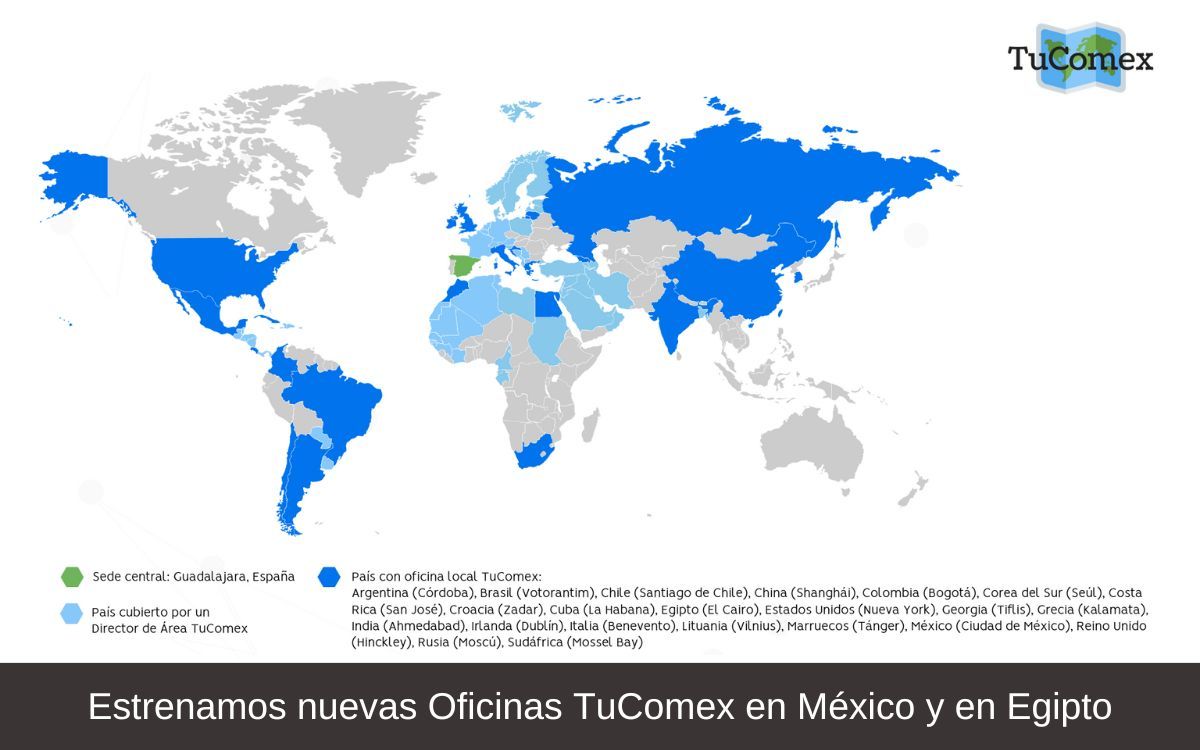 Estrenamos nuevas Oficinas TuComex en México y en Egipto