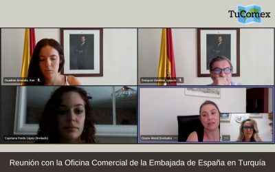 Reunión con la Oficina Comercial de la Embajada de España en Turquía