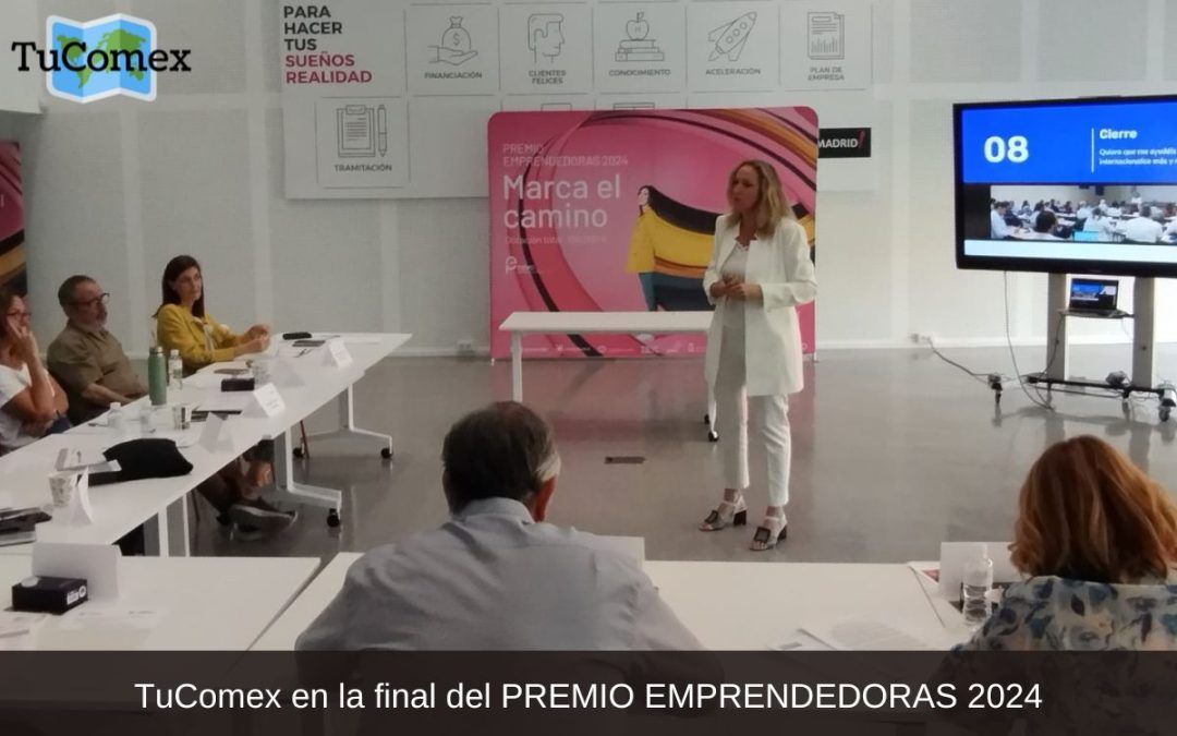 TuComex en la final del PREMIO EMPRENDEDORAS 2024