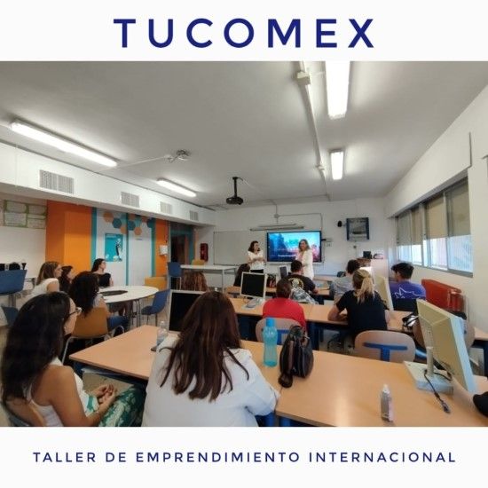 TuComex enseña a Emprender en Mercados Exteriores en Macael - Taller