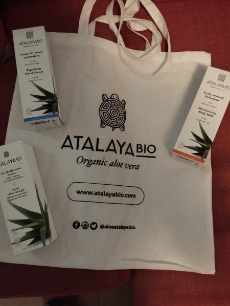 Visita a las espectaculares plantaciones de aloe vera ecológico en Águilas - Pack de productos