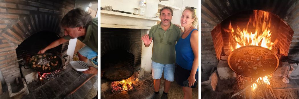 Visita a las espectaculares plantaciones de aloe vera ecológico en Águilas - Paella en la chimenea