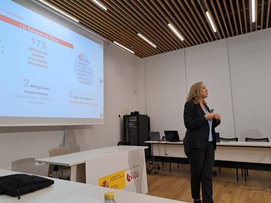 Jornada en Vigo sobre oportunidades de negocio en los Balcanes - Cristina Peña