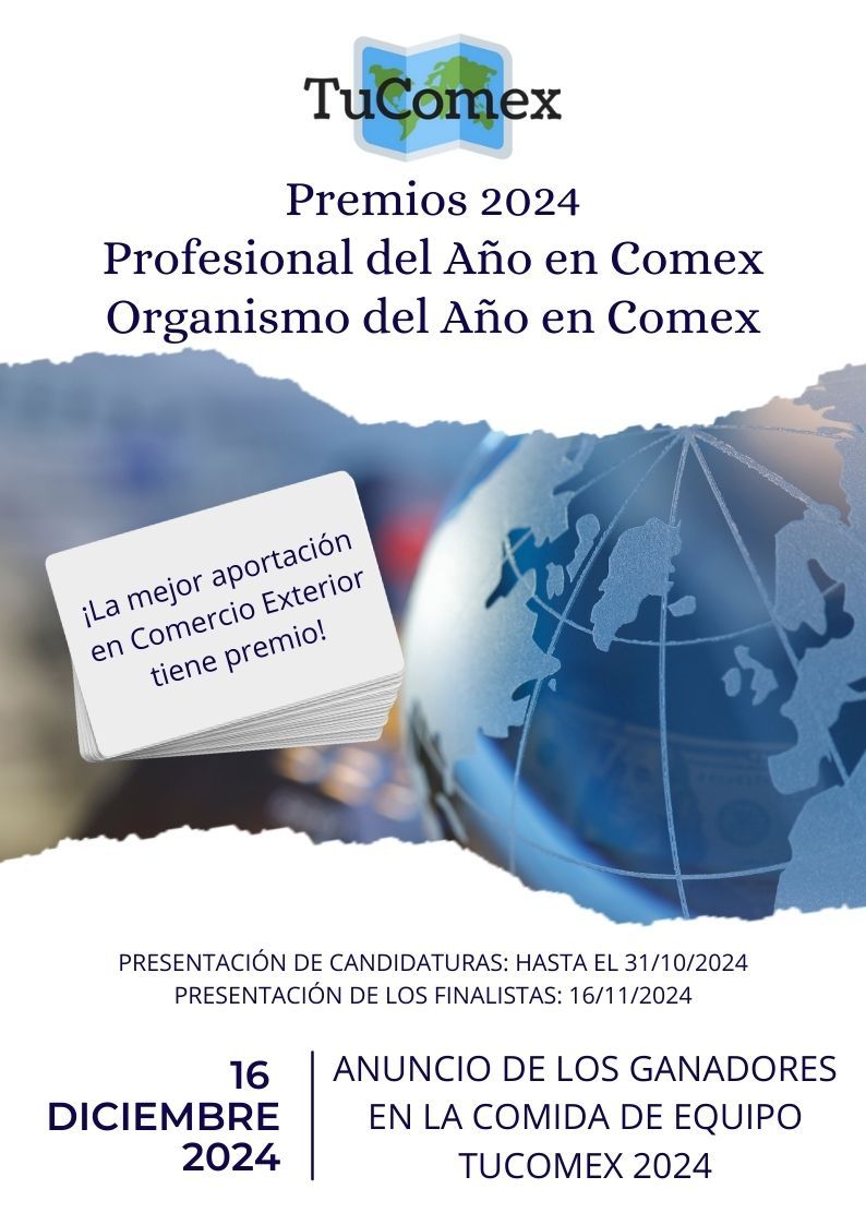 Premios TuComex 2024 en Comercio Internacional