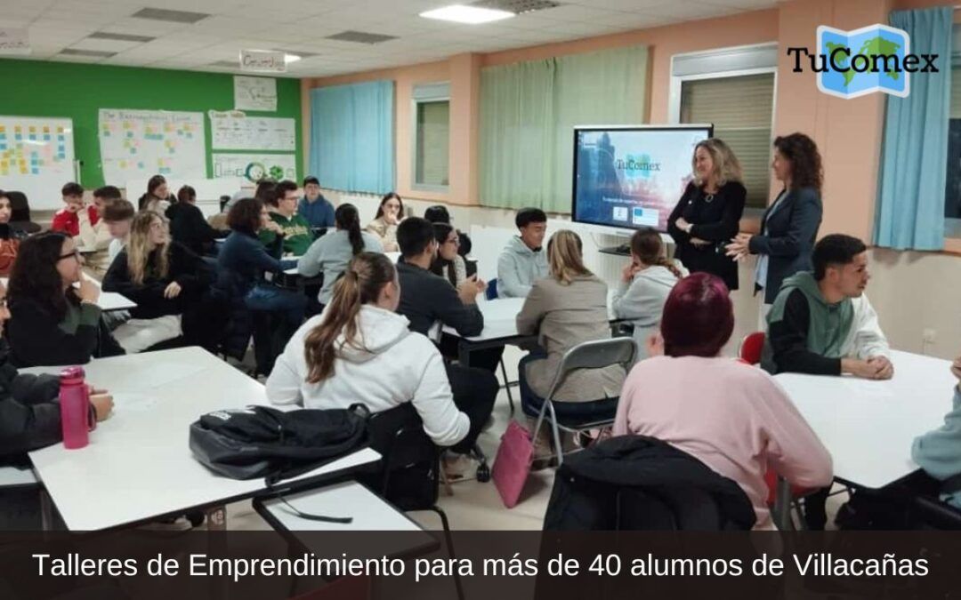 Talleres de Emprendimiento para más de 40 alumnos de Villacañas