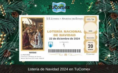 Lotería de Navidad 2024 en TuComex