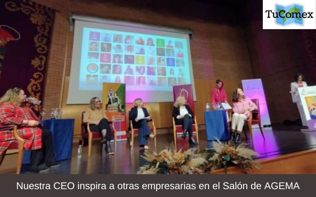 Nuestra CEO inspira a otras empresarias en el Salón de AGEMA