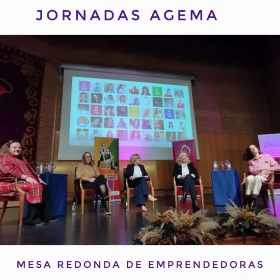 Nuestra CEO inspira a otras empresarias en el Salón de AGEMA- Mesa redonda
