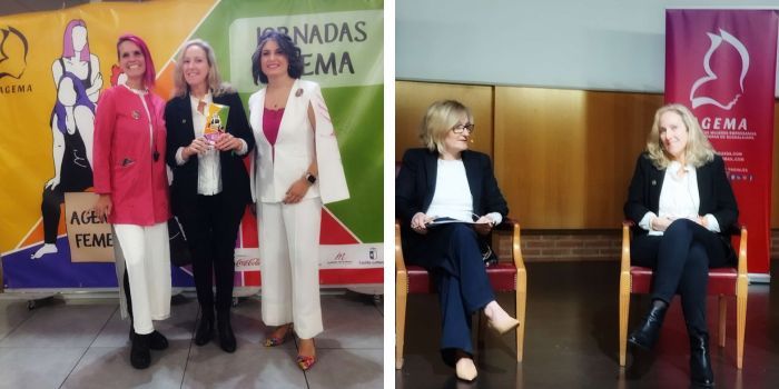 Nuestra CEO inspira a otras empresarias en el Salón de AGEMA - Organización