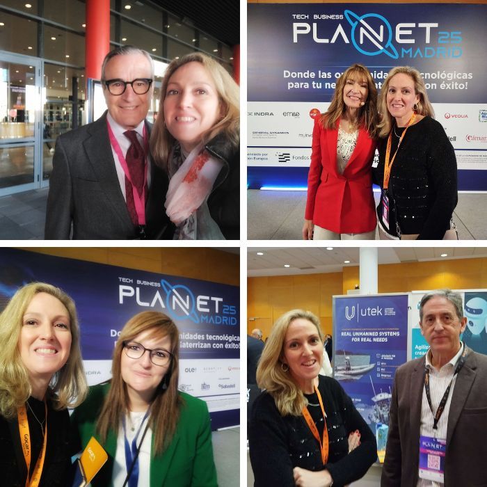 Descubrimos lo último en tecnología en PlaNET25 - Equipo de Madrid Network