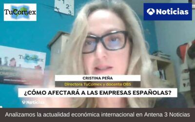 Analizamos la actualidad económica internacional en Antena 3 Noticias