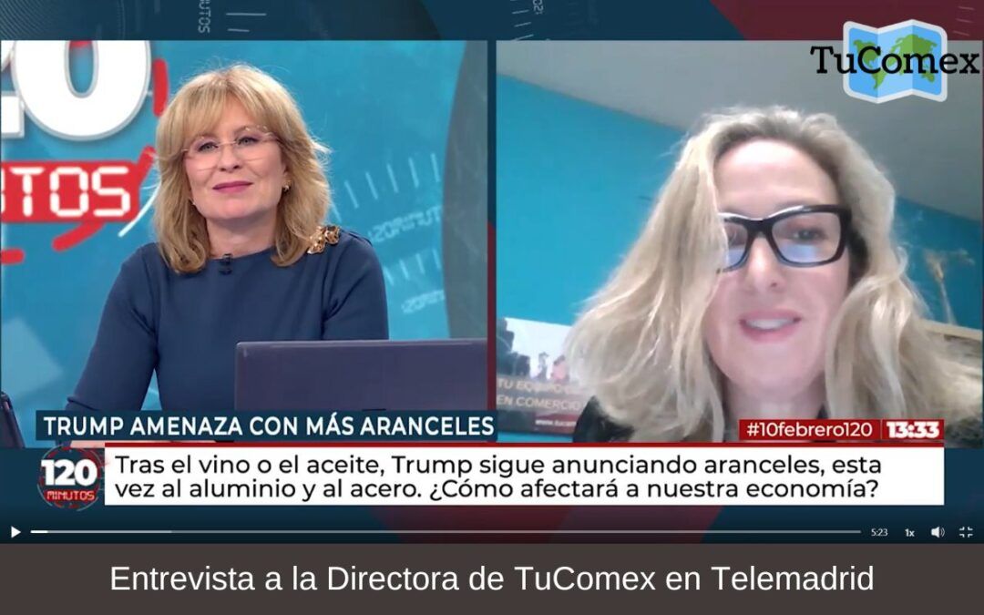 Entrevista a la Directora de TuComex en Telemadrid