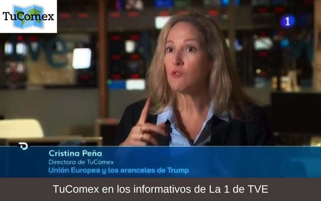 TuComex en los informativos de La 1 de TVE