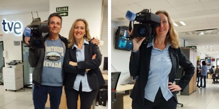 TuComex en los informativos de La 1 de TVE - Cámara