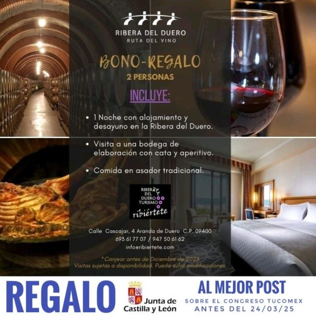 Conoce a los patrocinadores y colaboradores del V Congreso Internacional TuComex- Ribera de Duero