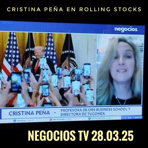 TuComex analiza los aranceles a la automoción en Negocios TV - Cristina Peña en Negocios TV
