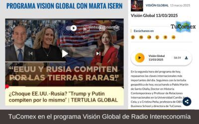 TuComex en el programa Visión Global de Radio Intereconomía