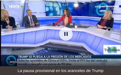 La pausa provisional en los aranceles de Trump