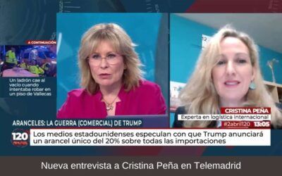 Nueva entrevista a Cristina Peña en Telemadrid