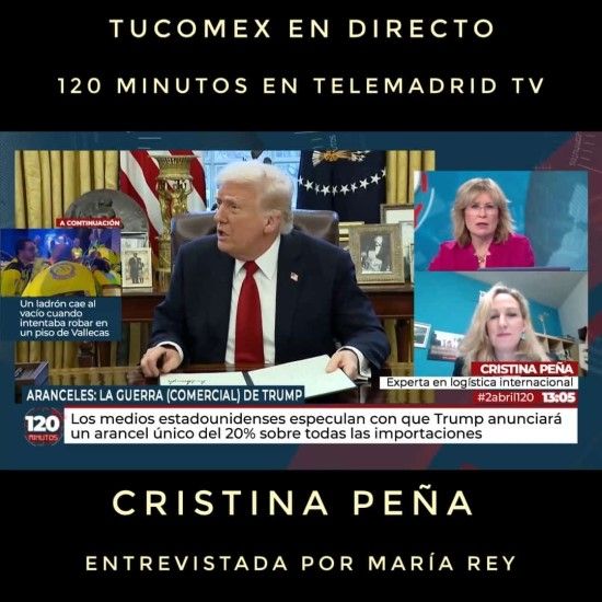 Nueva entrevista a Cristina Peña en Telemadrid - entrevista