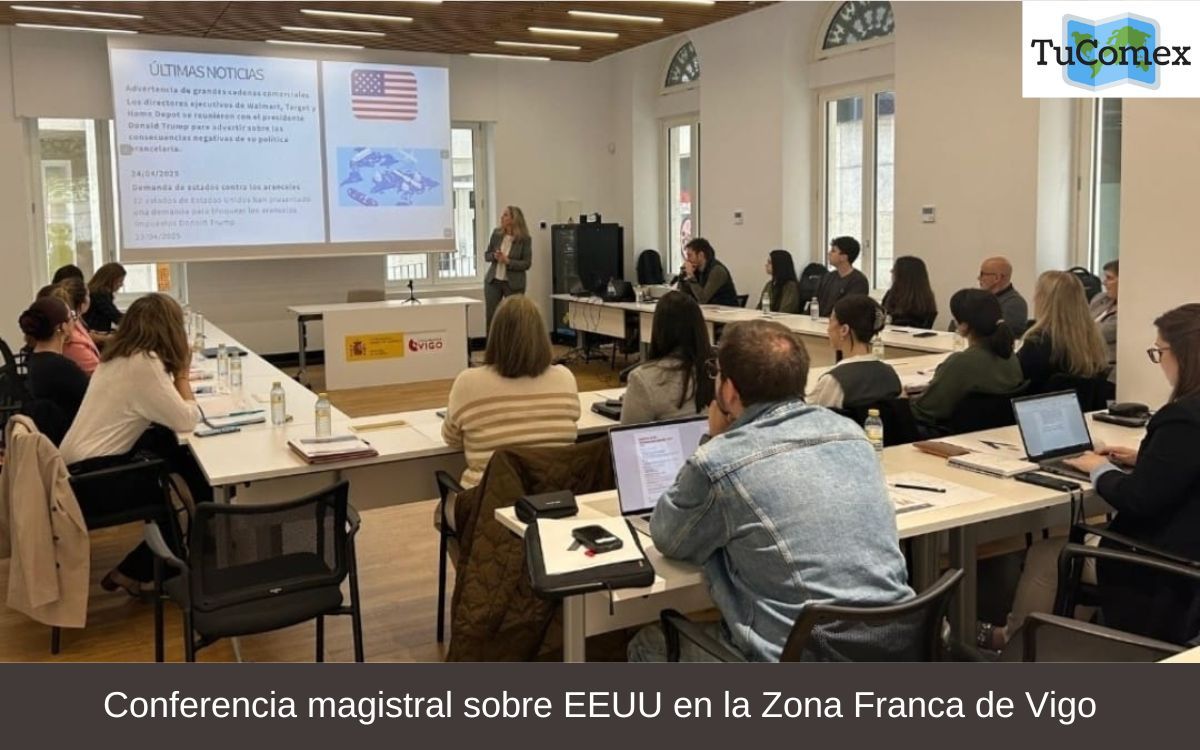 Conferencia magistral sobre EE.UU. en la Zona Franca de Vigo