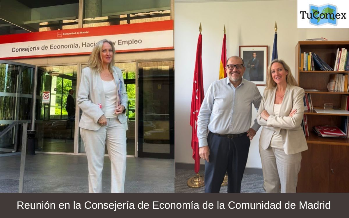 Reunión en la Consejería de Economía de la Comunidad de Madrid 2